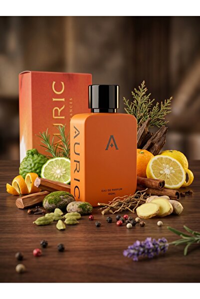 AURIC Terrain EDP – 100ml Premium Men’s Niche Perfume – Mineral Earth, Crisp ...