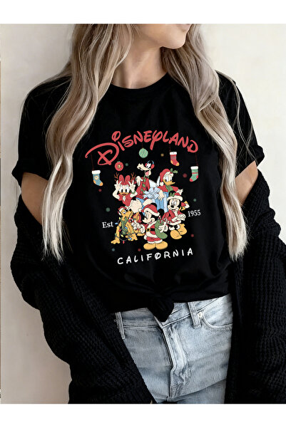 SAUDI DISNEYLAND disneyland Men and Women's 100% Cotton T-Shirt - Oversized C...