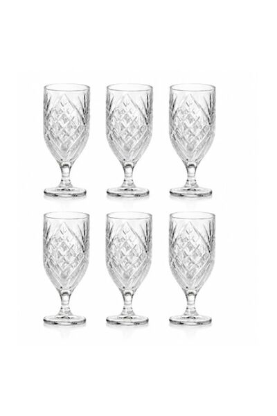 Delisoga Set 6 pahare Delisoga, sticlă groasă de calitate, design elegant tip...