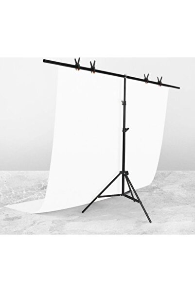 PULUZ Set Atelier T Do Te≈Ç Bară de iluminat 200cm + Stativ 200cm + 4 Cleme