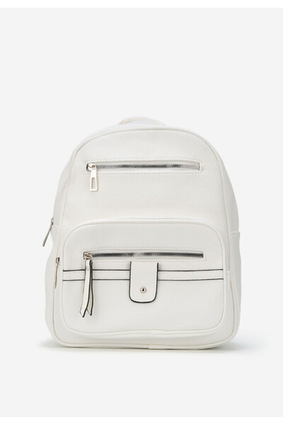 B T Shoes Rucsac dama Tatiama alb