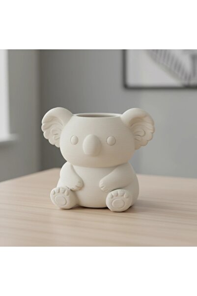 OEM Mini Ghiveci Decorativ Koala pentru Plante Mici - Suport Adorabil