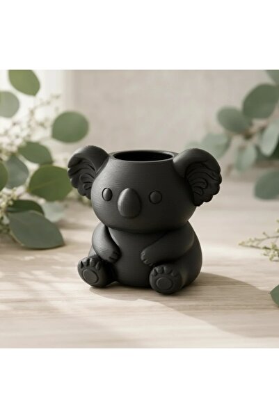 OEM Mini Ghiveci Decorativ Koala pentru Plante Mici - Suport Adorabil