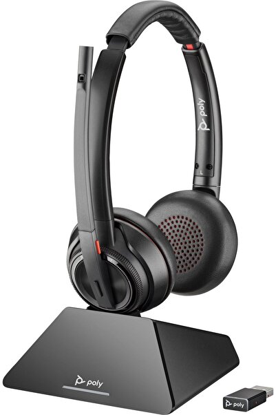 HP Savi 8220 Uc Microsoft Teams Certified Dect 1880-1900 Mhz Usb-A Headset