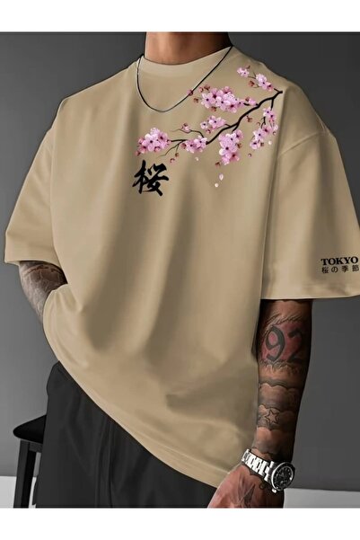 Luliana Printed premium quality washed street style oversize t-shirt