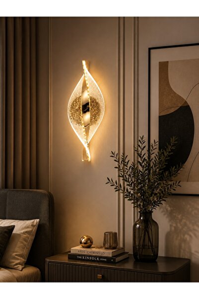 N.zone ثريا مودرن بتصميم حلزوني فاخر، مقاس 31×11 سم، تضيف إضاءة دافئة ولمسة ذ...