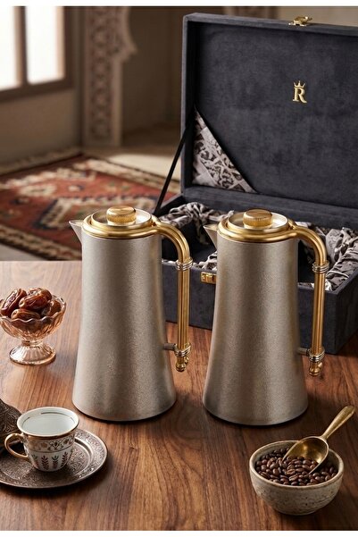 saif Trams High Set Champagne Matte Gold