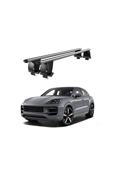 OEM Aluminum car roof bars compatible with smooth roof Porsche Cayenne PO536 ...