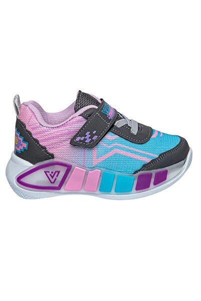 Bluefeet حذاء رياضي للفتيات من Vlt Lila Mesh Velcro