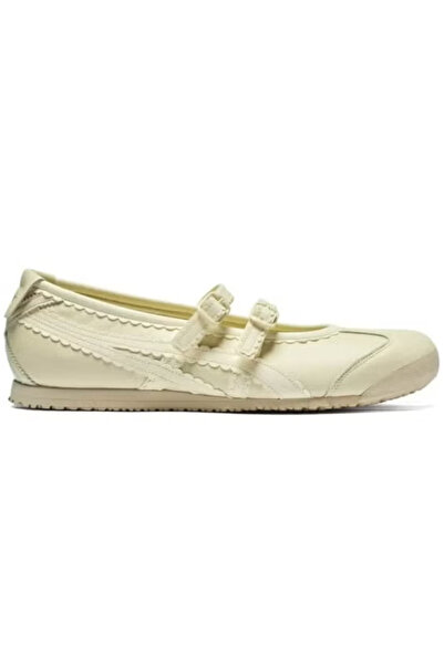 Premium حذاء Onitsuka Tiger Mexico 66 TGRS نسائي سهل الارتداء - لون عاجي وكري...