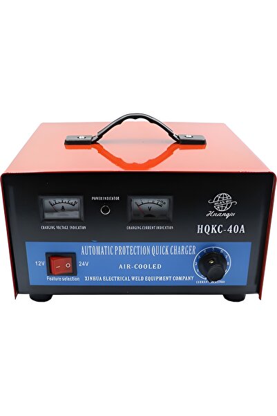 SEP Incarcator Auto 12V/24V HQKC-40A – Protectie Automata si Racire cu Aer