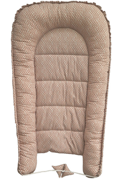 Primii Pasi Cosulet bebe (Baby Nest) pentru dormit 90x50 cm, bumbac Oeko Tex,...