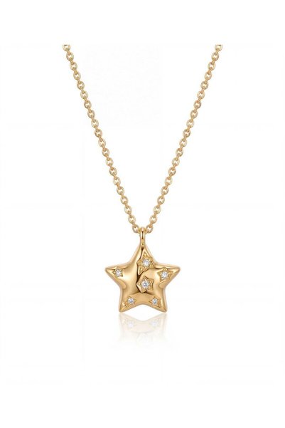 Swen Collection Zirkon Taşlı Yıldız Kolye