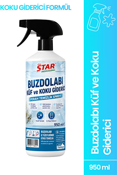 CanStar Buzdolabı Küf ve Koku Giderici Temizlik Spreyi 950 ml