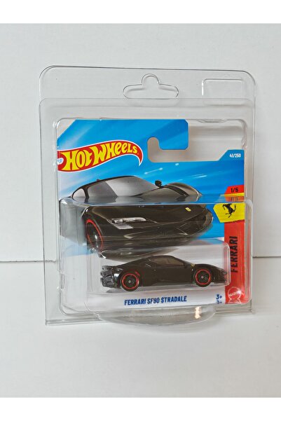 HOT WHEELS FERRARİ SERİSİ - FERRARİ SF90 STRADALE MODEL ARABA (KORUMA KABI İL...