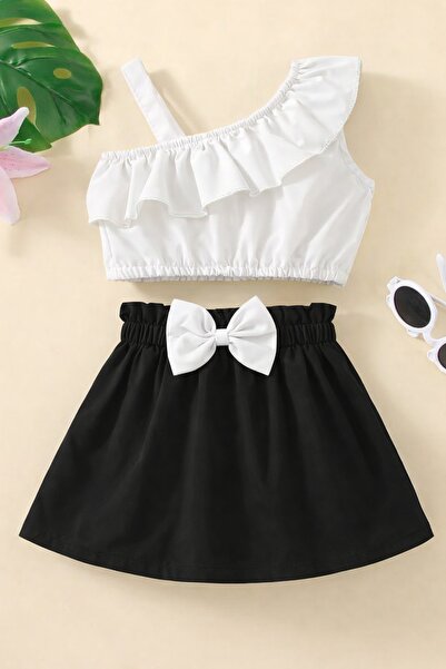 shop Kız çocuk 2li kombin dokuma yazlık