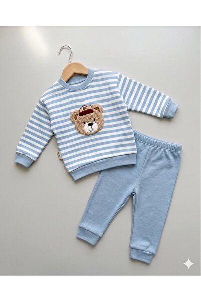 KapsülBebek 2-Piece Baby Tracksuit Set – 100% Cotton