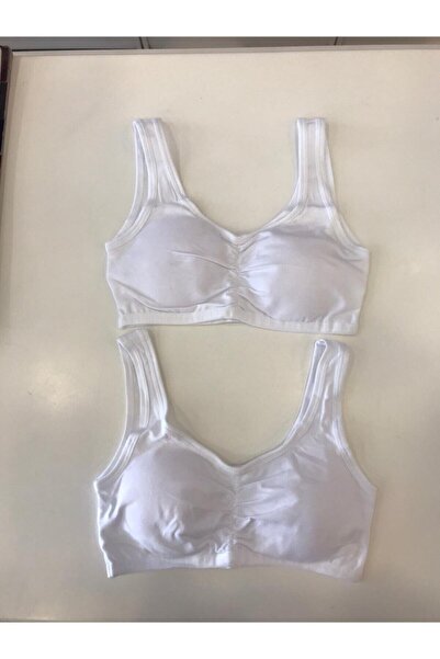 BENALİ Girl's Sponge Thick Strap Bustier 2 Pieces