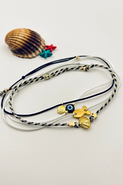 Concept HuBuTU 4 Piece Bohemian Series Figured Rope Bracelet Set
