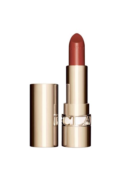 Clarins , Joli Rouge, Finisaj satinat, Ruj cremos, 737, Scorțișoară, 3,5 g