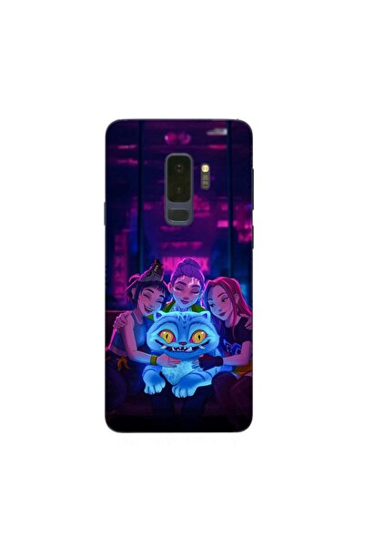 OEM Husa compatibila cu Samsung Galaxy S9 Plus Silicon Gel Tpu Model KPop Dem...
