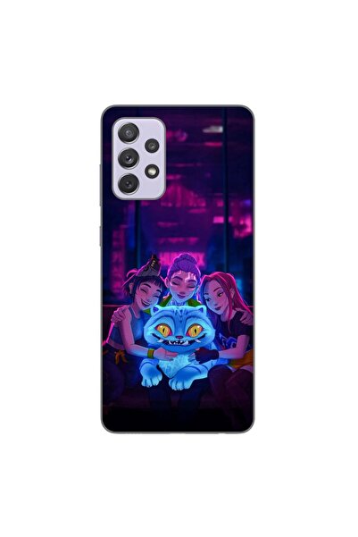 OEM Husa compatibila cu Samsung Galaxy A72 5G Silicon Gel Tpu Model KPop Demo...
