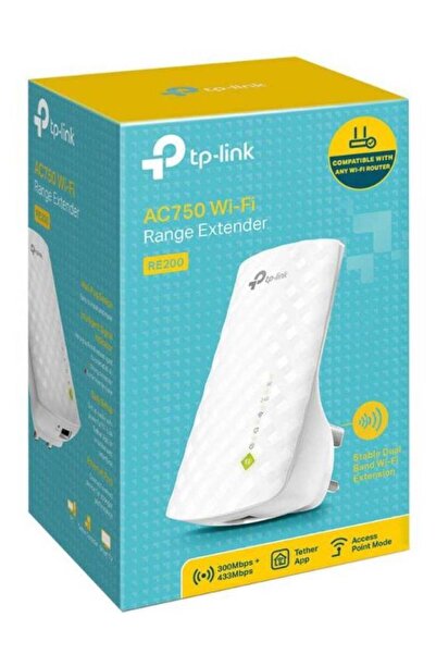 OEMS موسع نطاق Wi-Fi مزدوج النطاق RE200 AC750 TP-Link