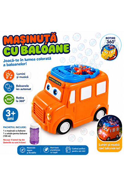 OEM Masinuta cu baloane sapun, muzica si lumina 76-2