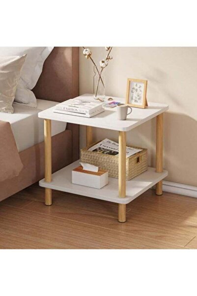 Arabest Round Coffee Table,Small Side End Table,Sofa Couch Snack Table,Nights...