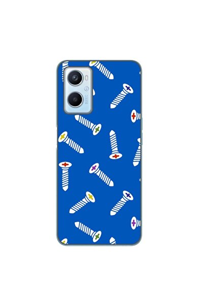 OEM Θήκη συμβατή με Oppo A96 4G από σιλικόνη gel TPU, μοντέλο με σχέδιο βιδών