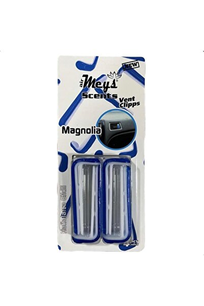 Universal Meys Araç içi Klima Kokusu Klipsli 4'lü Magnolia (Manolya) Aromalı