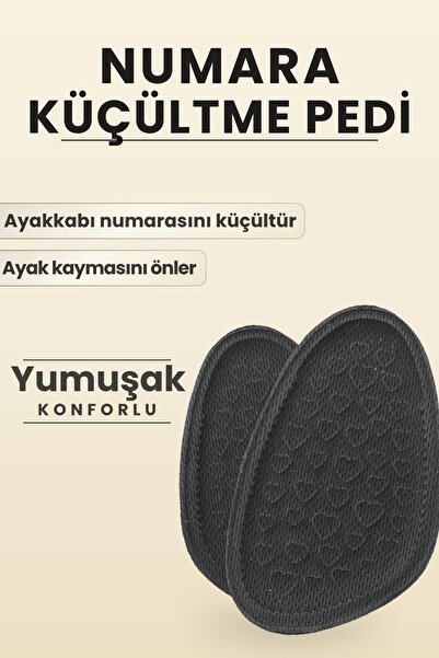 Dopar Siyah Ayakkabı Küçültme Pedi