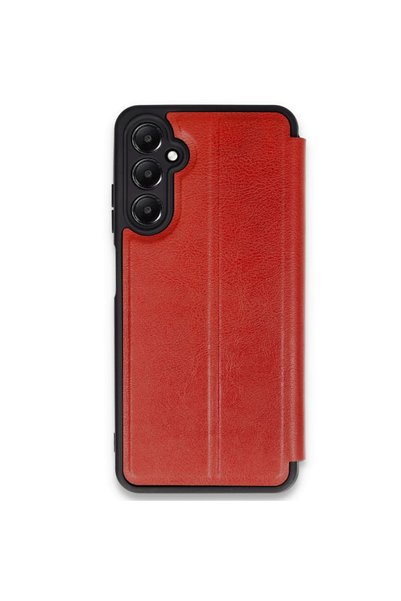 TakÇalıştır Samsung Galaxy A26 Compatible Case Flip Cover - Red