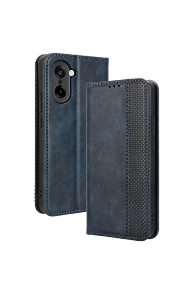 sscase Retro Θήκη Βιβλίο Blue (OnePlus Nord CE 5 5G)