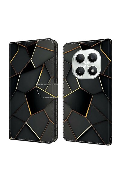 sscase Colored Drawing Θήκη Πορτοφόλι Gold Edges (Xiaomi Redmi Note 15 5G/Poc...