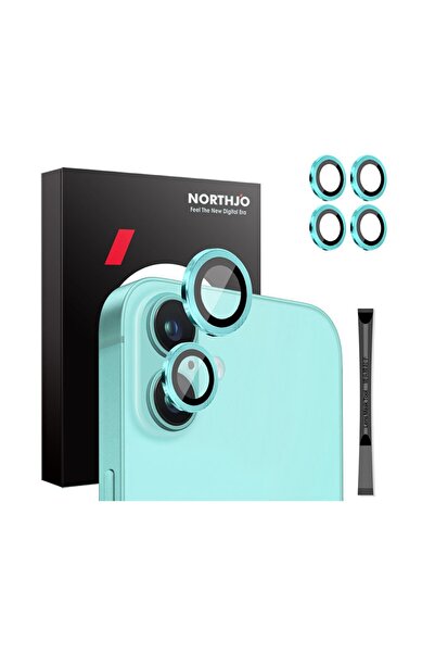 sscase Apple iPhone 16/16 Plus NORTHJO Κρίκοι Προστασίας για Κάμερα - Lens Pr...
