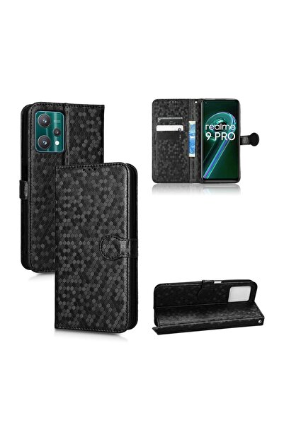 sscase Honeycomb Θήκη Πορτοφόλι Black (Realme 9 Pro 5G)