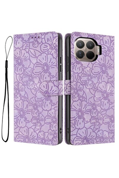 sscase Blossom Θήκη Πορτοφόλι Purple (Xiaomi 15T Pro 5G)