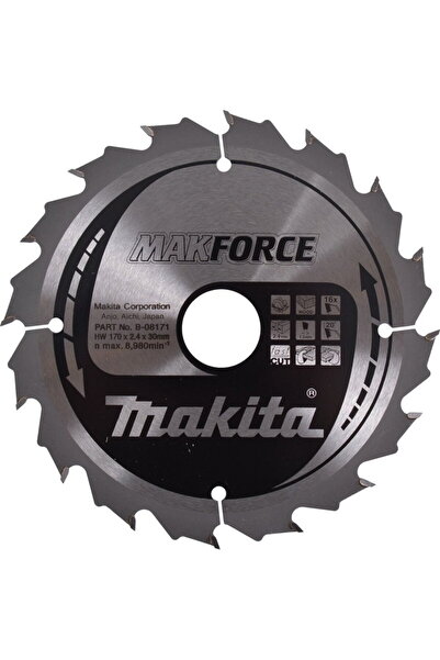 Makita LamДѓ de ferДѓstrДѓu circular, Makforce TCT, 170 x 30 mm, 16 dinИ›i