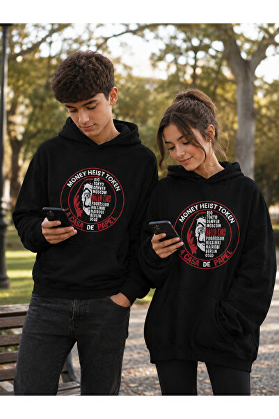 TripleT clothing Hanorac bumbac unisex oversized Casa de Papel