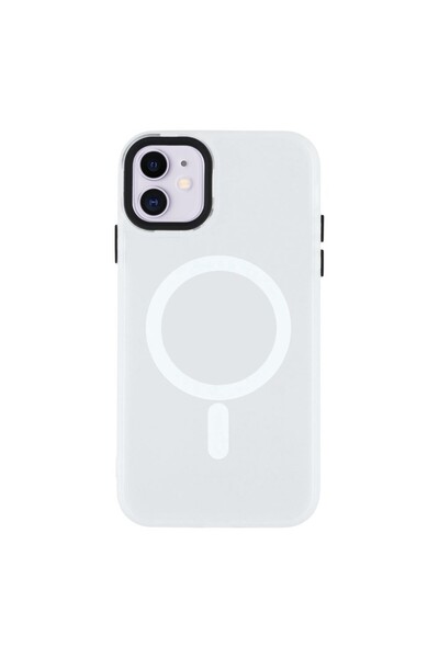 sscase Magsafe Ημιδιάφανη Σκληρή Θήκη White (Apple iPhone 11)