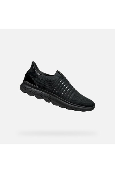 Geox Adidași negri de damă Spherica Plus
