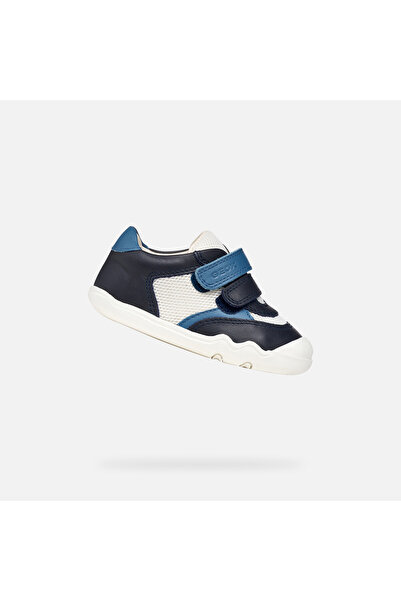Geox Pantofi pentru băieți, albastru închis, tip barefoot, pentru primii pași...