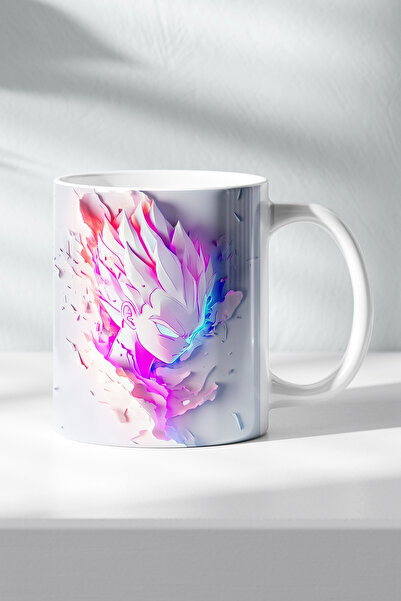 DekorHane Dragon Ball Anime Figured Porcelain, Son Goku Vegeta Themed, Gift T...