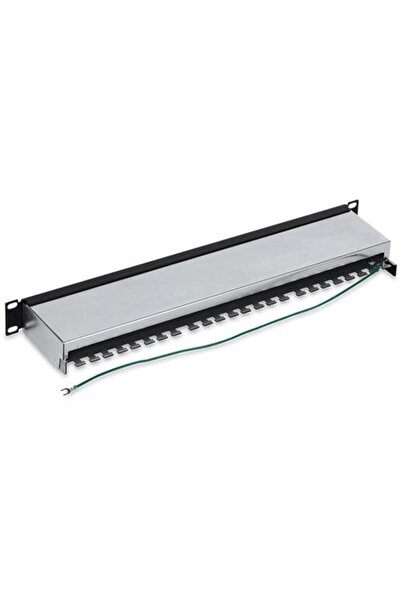 TRENDnet TC-P24C6AS 24-Port RJ45 Cat6a Shielded Patch Panel, 1U
