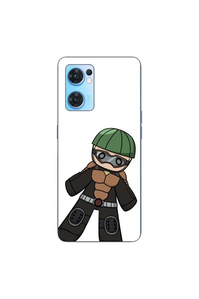 OEM Husa compatibila cu Oppo Reno7 5G Silicon Gel Tpu Model One Punch Man Mum...