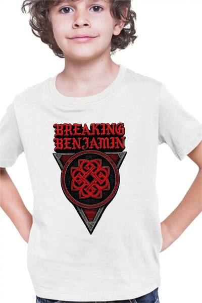 OEM Παιδικό μπλουζάκι για αγόρια Breaking Benjamin Κελτικός Κόμπος
