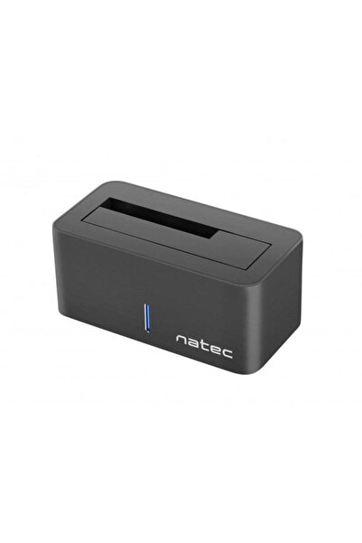 Natec Kangaroo Aluminum USB Docking Station for Mac and Windows, Black/White