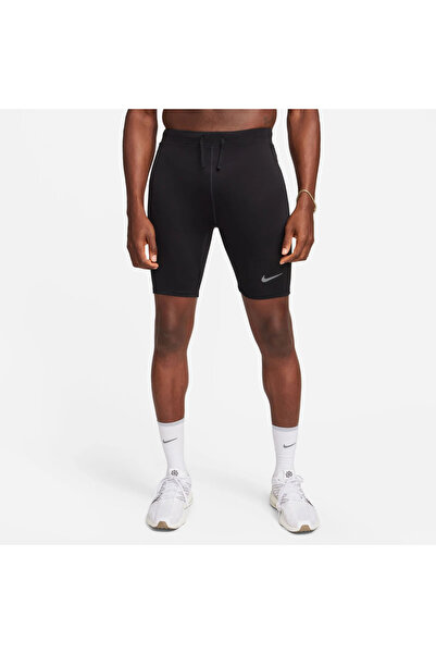 Nike Fast Dri-FIT Slip Erkek Siyah Koşu Taytı