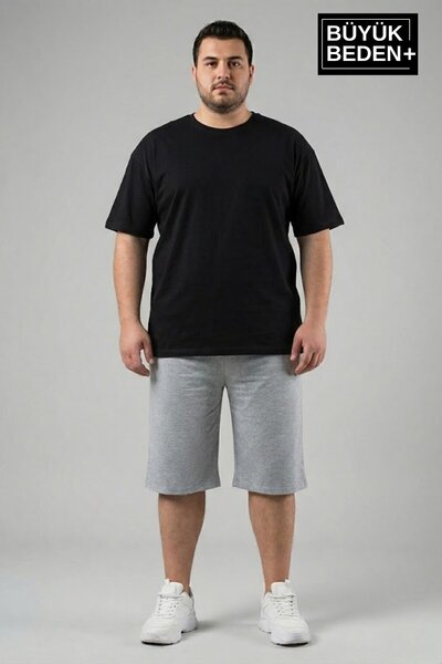 Superlife Men's Plus Size Shorts 3Xl-6Xl Relaxed Fit Below Knee Casual Shorts...